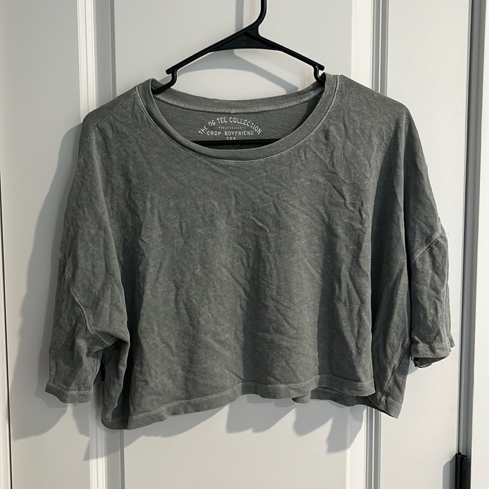 Aeropostale Crop Boyfriend Tee